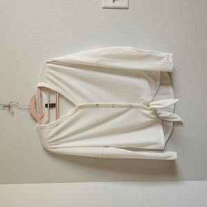 Long Sleeve White Top